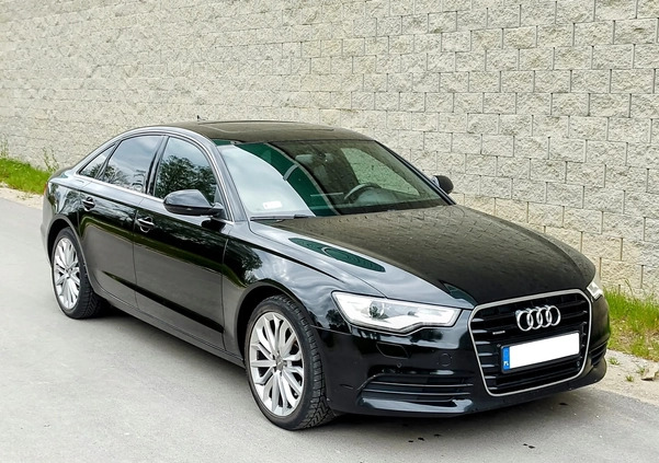 Audi A6 cena 60900 przebieg: 114000, rok produkcji 2014 z Łódź małe 277